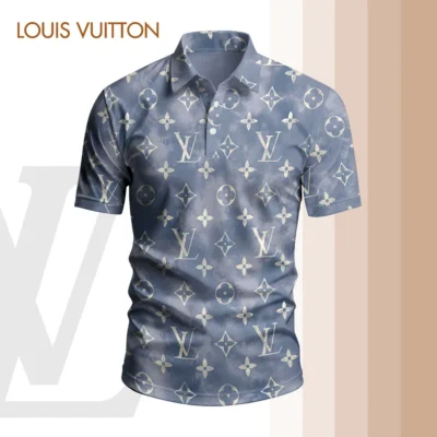 Louis Vuitton | High Quality Printed Men Polo-Shirt TD32
