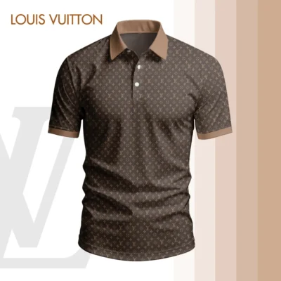 Louis Vuitton | High Quality Printed Men Polo-Shirt TD6
