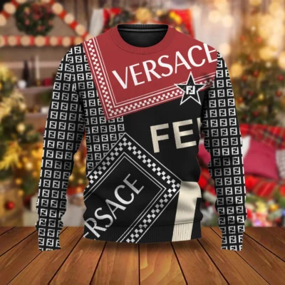 VERSACE | 2025 New High Quality 3D Printed Men Sweater HCH-06