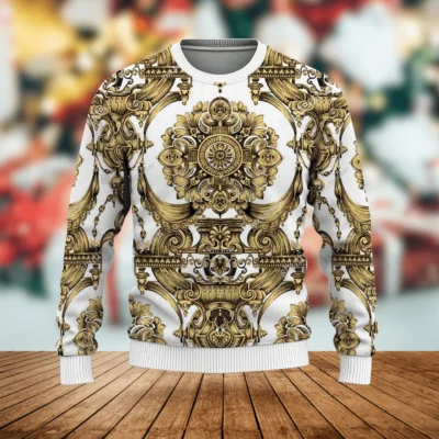 VERSACE | 2025 New High Quality 3D Printed Men Sweater HCH-16