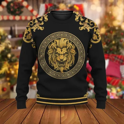 VERSACE | 2025 New High Quality 3D Printed Men Sweater HCH-25