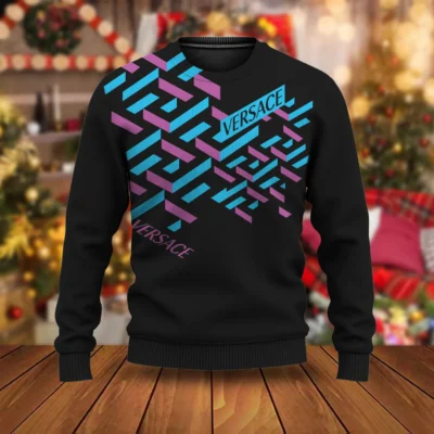 VERSACE | 2025 New High Quality 3D Printed Men Sweater HCH-26