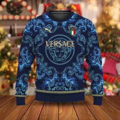 VERSACE | 2025 New High Quality 3D Printed Men Sweater HCH-33