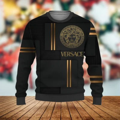 VERSACE | 2025 New High Quality 3D Printed Men Sweater HCH-36