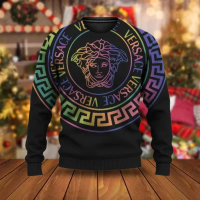 VERSACE | 2025 New High Quality 3D Printed Men Sweater HCH-37
