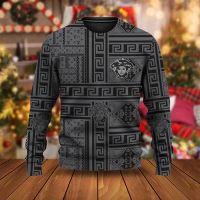 VERSACE | 2025 New High Quality 3D Printed Men Sweater HCH-45