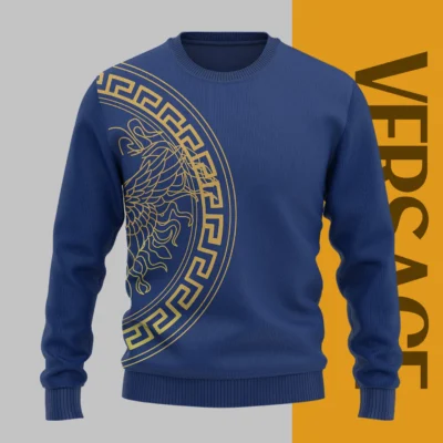 VERSACE | 2025 New High Quality 3D Printed Men Sweater HCH-57