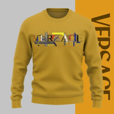 VERSACE | 2025 New High Quality 3D Printed Men Sweater HCH-61