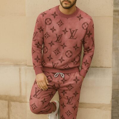 Louis Vuitton | Limited Edition 2025 Luxury Sweater and Pants Set TD4