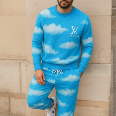 Louis Vuitton | Limited Edition 2025 Luxury Sweater and Pants Set TD10