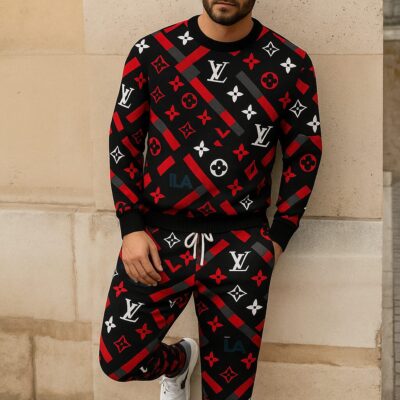 Louis Vuitton | Limited Edition 2025 Luxury Sweater and Pants Set TD15