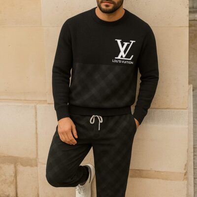 Louis Vuitton | Limited Edition 2025 Luxury Sweater and Pants Set TD17