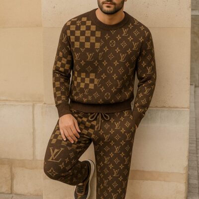 Louis Vuitton | Limited Edition 2025 Luxury Sweater and Pants Set TD22