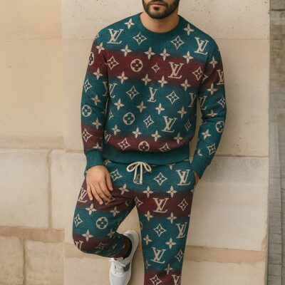 Louis Vuitton | Limited Edition 2025 Luxury Sweater and Pants Set TD28