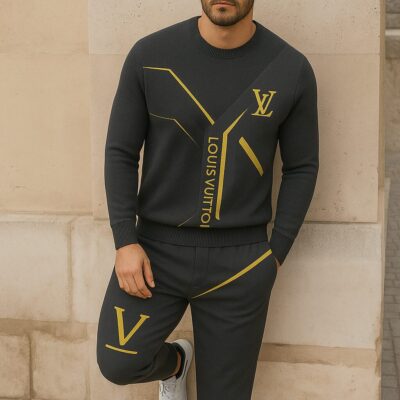 Louis Vuitton | Limited Edition 2025 Luxury Sweater and Pants Set TD34