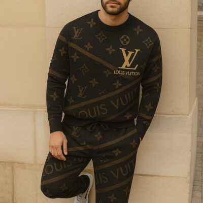Louis Vuitton | Limited Edition 2025 Luxury Sweater and Pants Set TD36