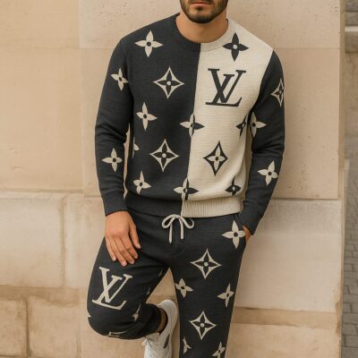Louis Vuitton | Limited Edition 2025 Luxury Sweater and Pants Set TD37
