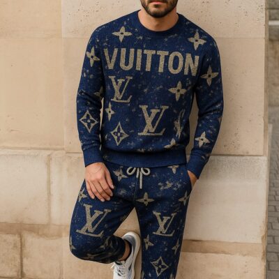 Louis Vuitton | Limited Edition 2025 Luxury Sweater and Pants Set TD38