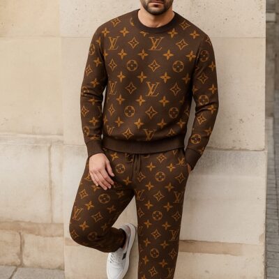 Louis Vuitton | Limited Edition 2025 Luxury Sweater and Pants Set TD48