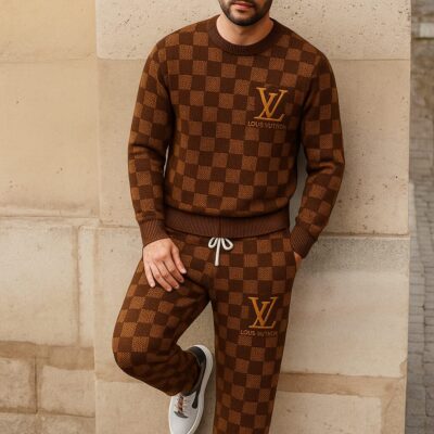 Louis Vuitton | Limited Edition 2025 Luxury Sweater and Pants Set TD60