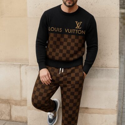 Louis Vuitton | Limited Edition 2025 Luxury Sweater and Pants Set TD65