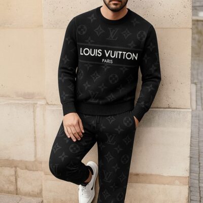 Louis Vuitton | Limited Edition 2025 Luxury Sweater and Pants Set TD66