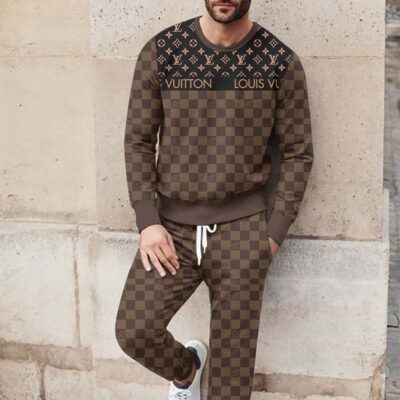 Louis Vuitton | Limited Edition 2025 Luxury Sweater and Pants Set TD75