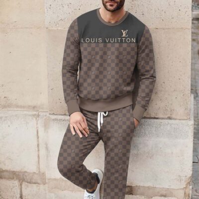 Louis Vuitton | Limited Edition 2025 Luxury Sweater and Pants Set TD77