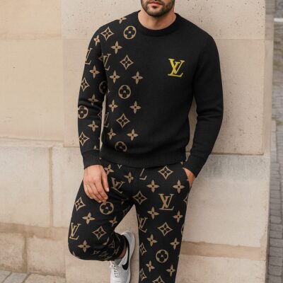 Louis Vuitton | Limited Edition 2025 Luxury Sweater and Pants Set TD79