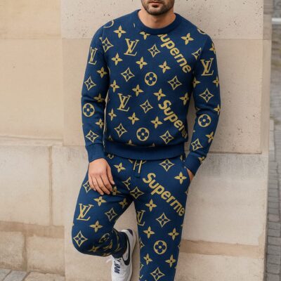 Louis Vuitton | Limited Edition 2025 Luxury Sweater and Pants Set TD82