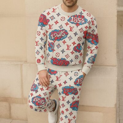 Louis Vuitton | Limited Edition 2025 Luxury Sweater and Pants Set TD87