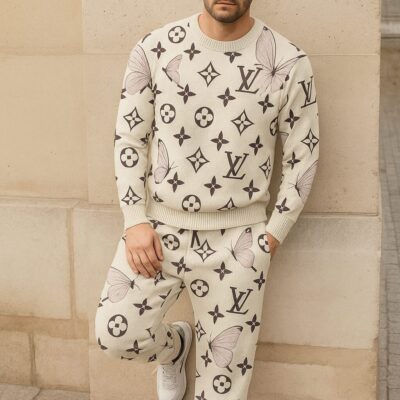 Louis Vuitton | Limited Edition 2025 Luxury Sweater and Pants Set TD90