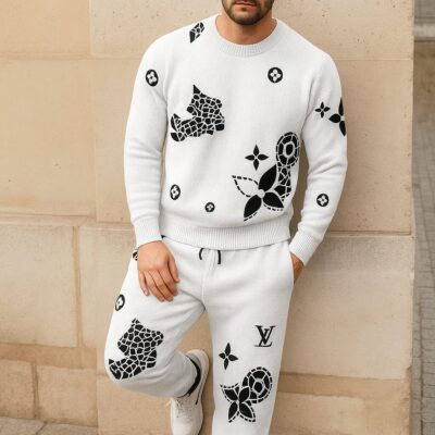 Louis Vuitton | Limited Edition 2025 Luxury Sweater and Pants Set TD91