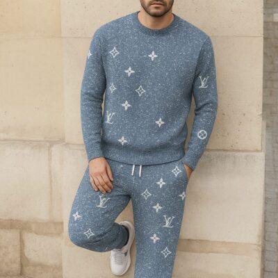 Louis Vuitton | Limited Edition 2025 Luxury Sweater and Pants Set TD96