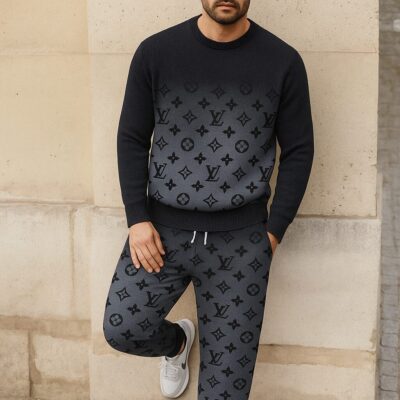 Louis Vuitton | Limited Edition 2025 Luxury Sweater and Pants Set TD98